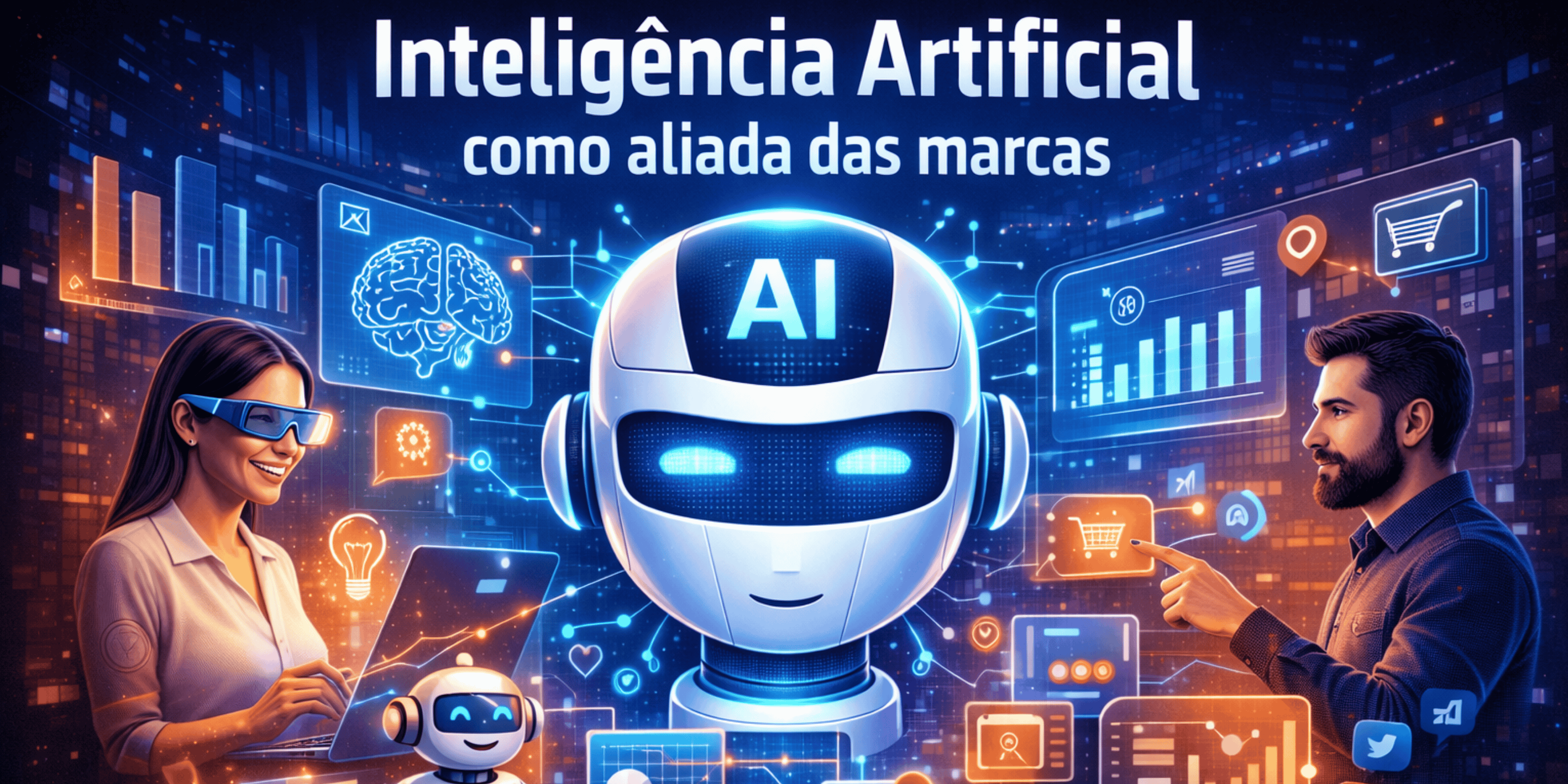 Inteligência artificial  como aliada das marcas