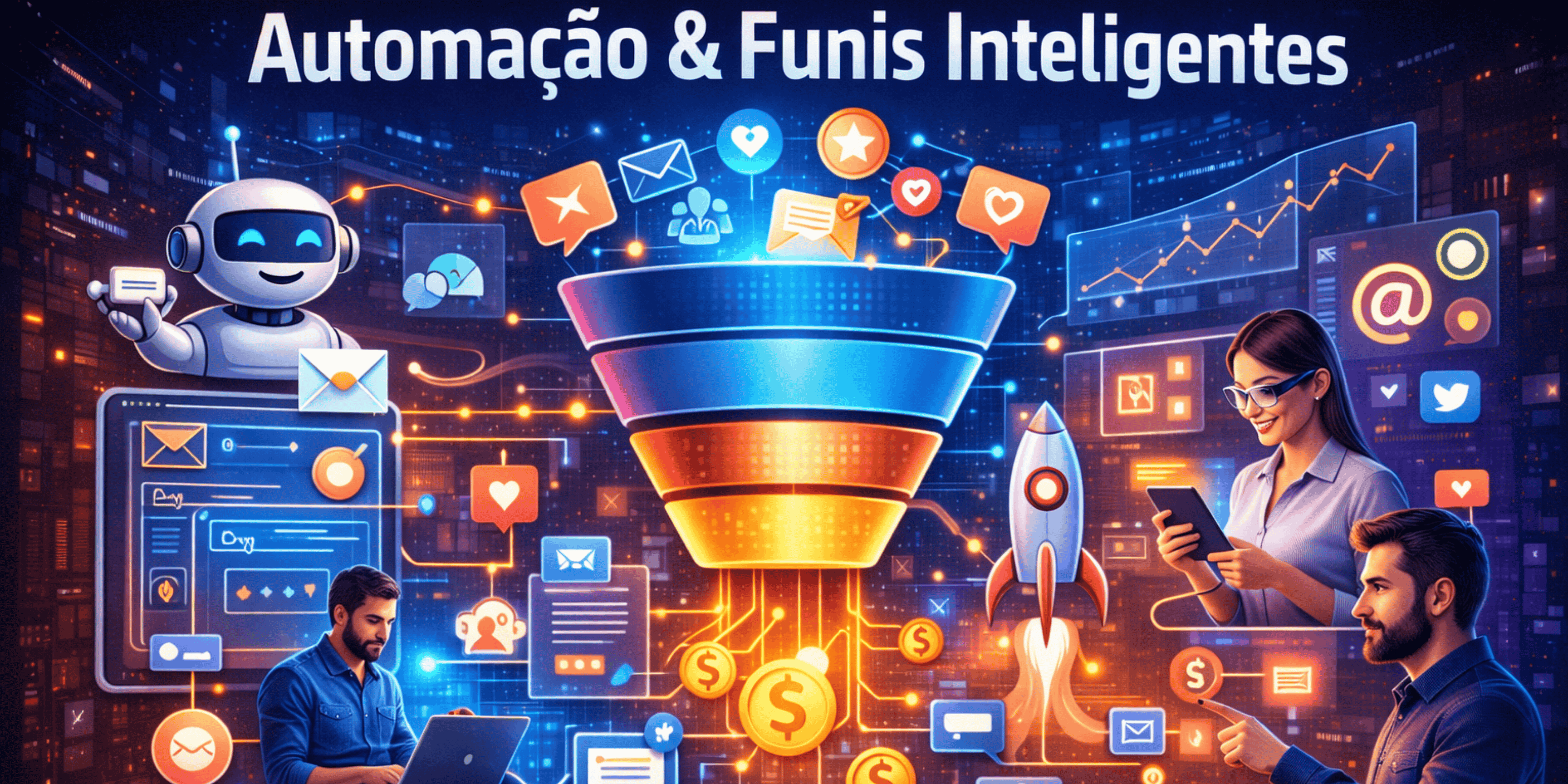 Automação e funis inteligentes